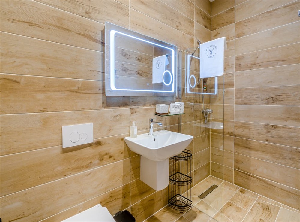 Shower room at Auld Kirk House in Duns, Berwickshire