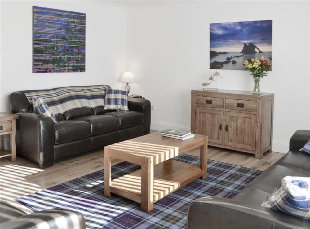Comfortable lounge at Auldfield in Lhanbryde, near Elgin, Highlands, Morayshire