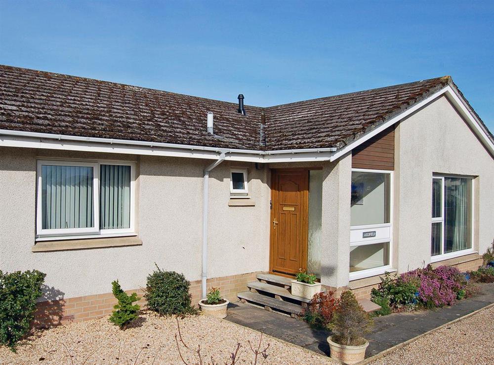 Detached spacious bungalow at Auldfield in Lhanbryde, near Elgin, Highlands, Morayshire