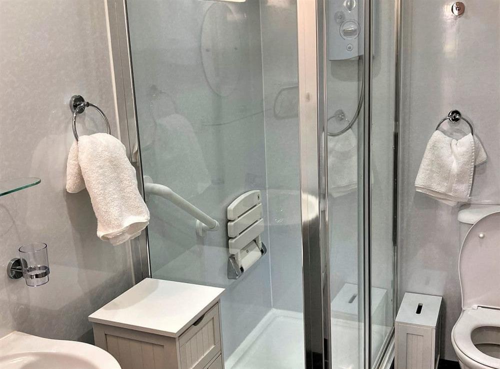 Shower room at Aultnagar in Upper Largo, Fife