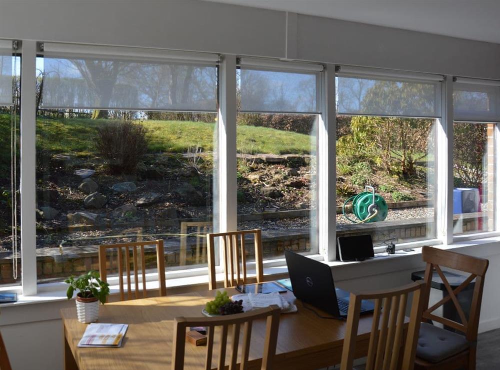 Dining Area at Auntie Sheilas Cottage in Balfron Station, near Glasgow, North Yorkshire