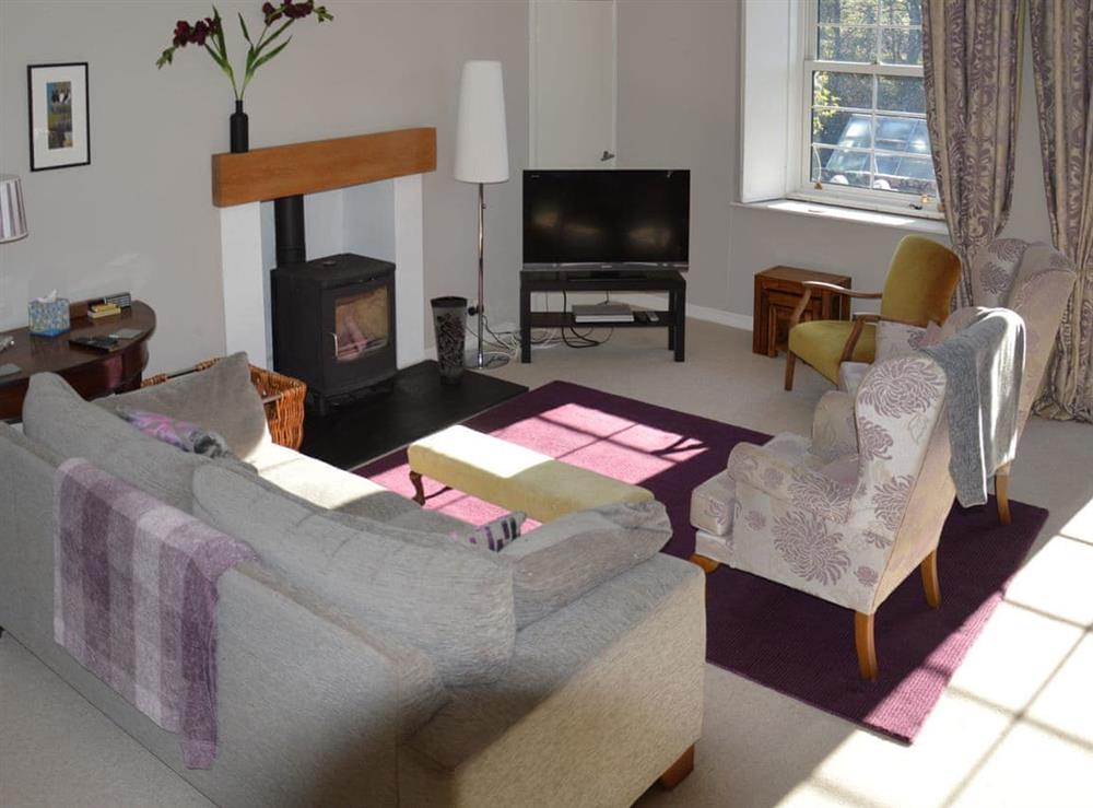 Living room at Auntie Sheilas Cottage in Balfron Station, near Glasgow, North Yorkshire