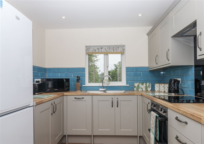The kitchen at Aunty Junes Cottage, Whiddon Down