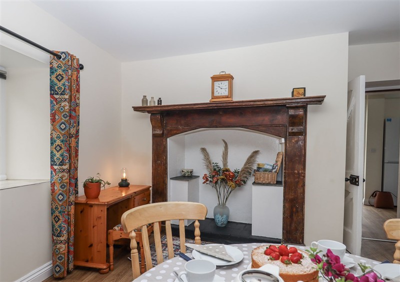 The living room at Aunty Junes Cottage, Whiddon Down