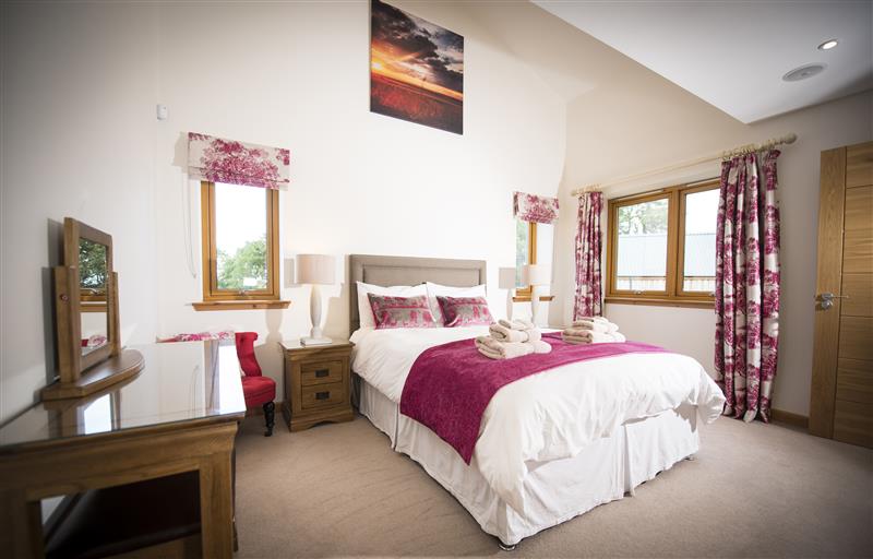 One of the 4 bedrooms at Aurae, Cawdor near Inverness
