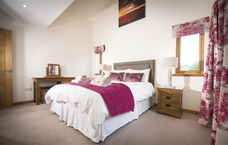 This is a bedroom at Aurae, Cawdor near Inverness