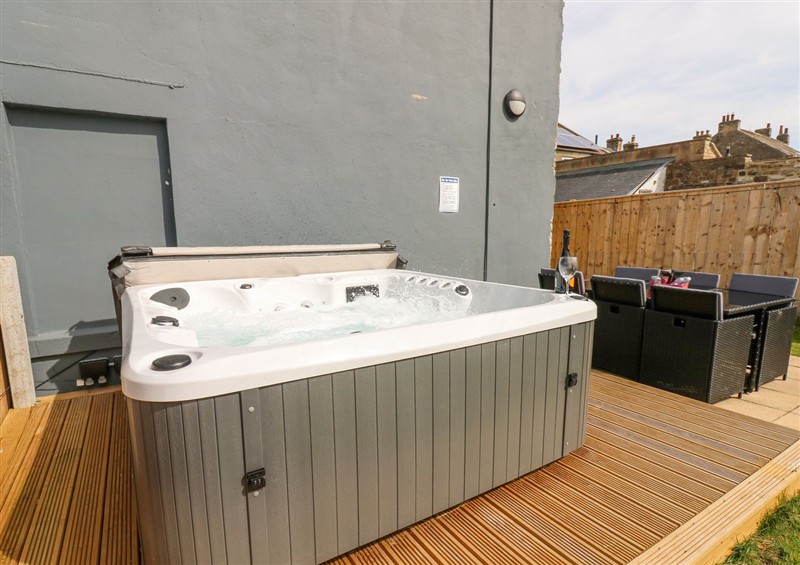 Enjoy the hot tub at Aurelian House, St Johns Chapel
