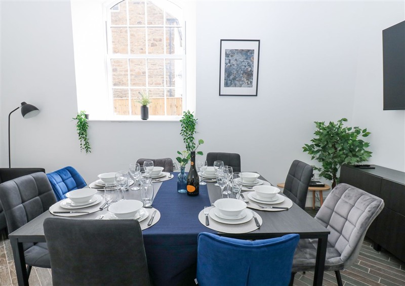 The dining area at Aurelian House, St Johns Chapel