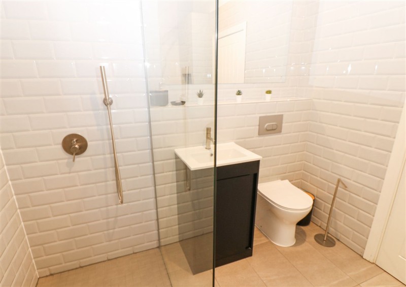 This is the bathroom at Aurelian House, St Johns Chapel