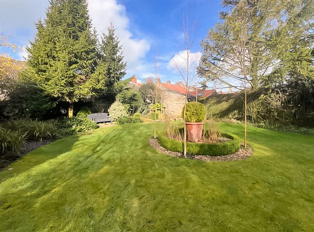 Garden at Autumn Cottage in Gilling West, near Richmond, North Yorkshire