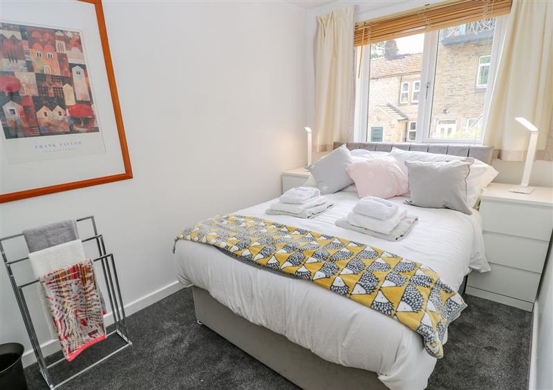One of the 2 bedrooms at Avaelie House, Hebden Bridge