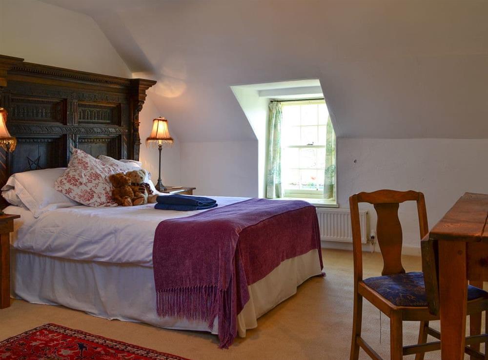 Double bedroom at Avenel Cottage in near Kelso, Roxburghshire