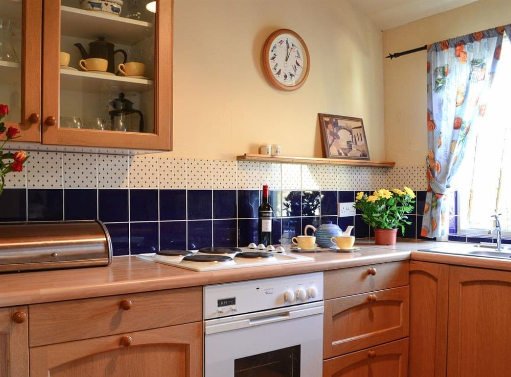 Kitchen at Avenel Cottage in near Kelso, Roxburghshire