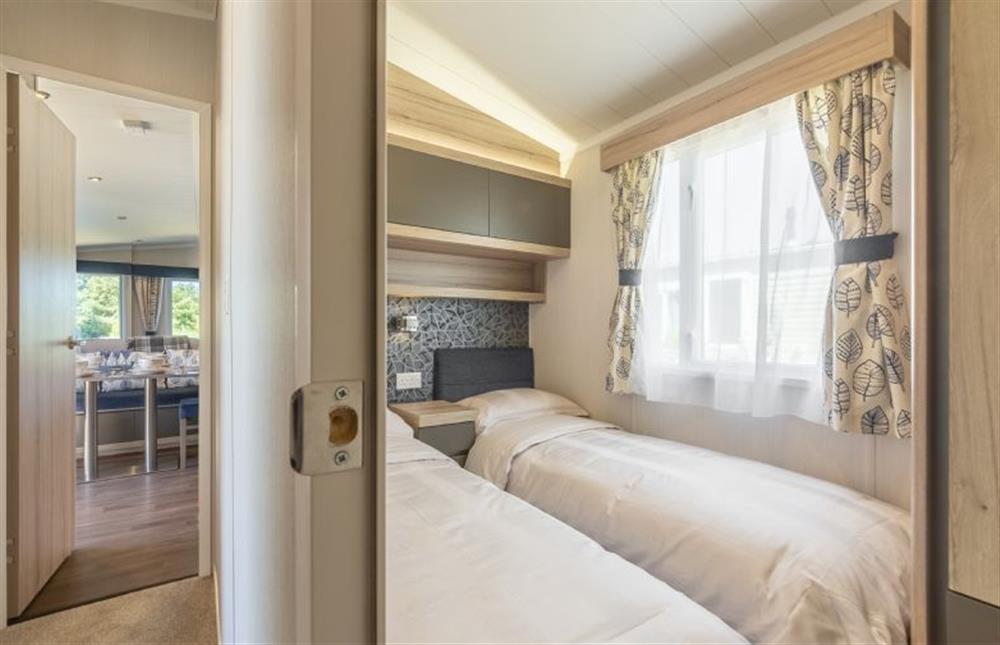 The twin bedroom is perfect for adults or children alike at Avocet 28, Wells-next-the-Sea