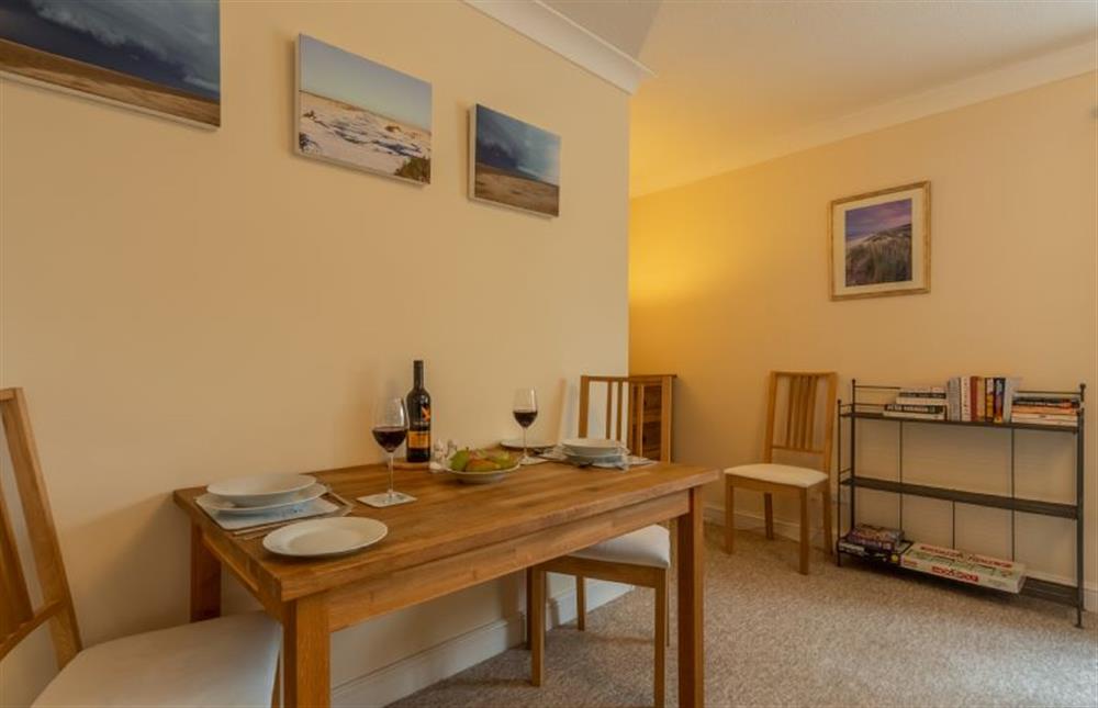First floor: Dining area at Avocet Apartment, Wells-next-the-Sea