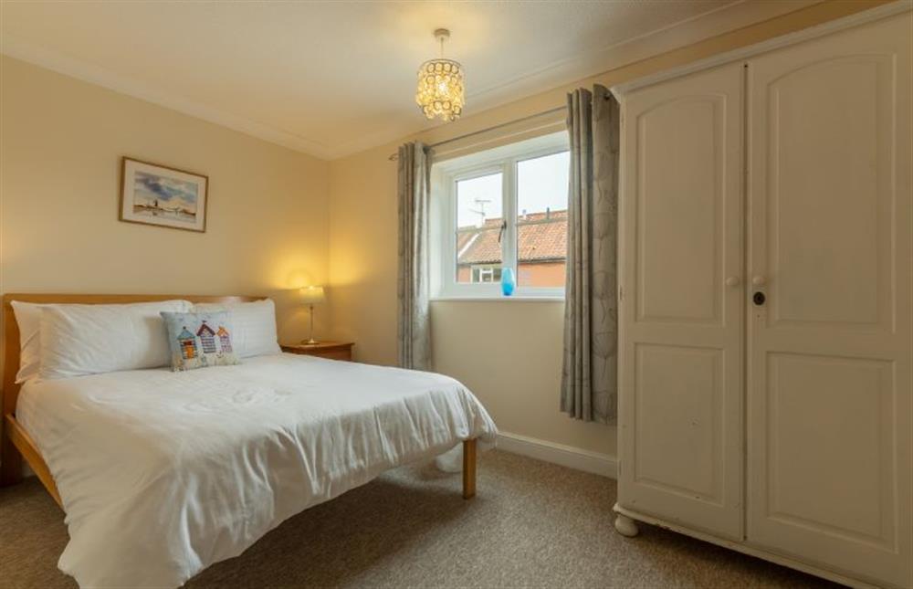 First floor: Double bedroom at Avocet Apartment, Wells-next-the-Sea