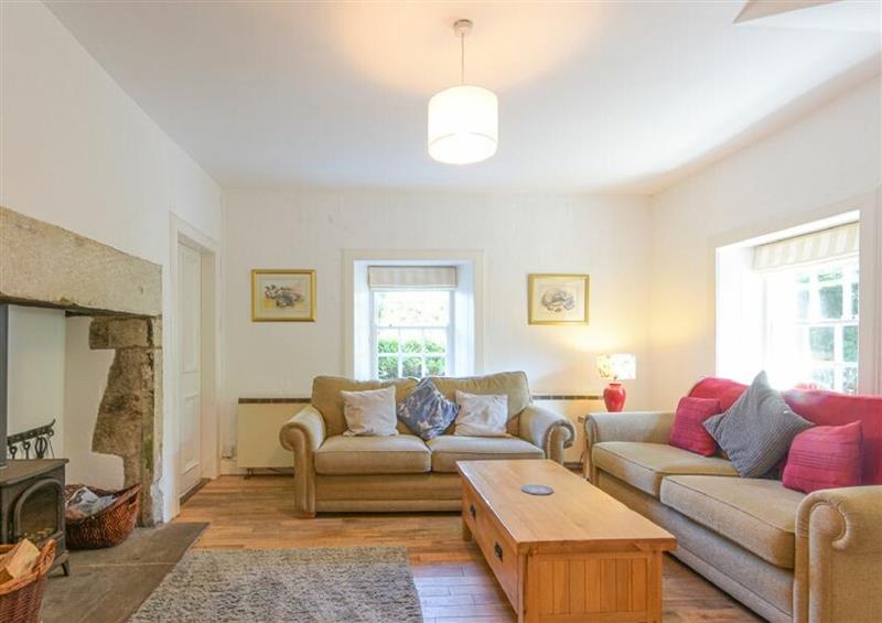 The living room at Avocet Cottage, Bamburgh