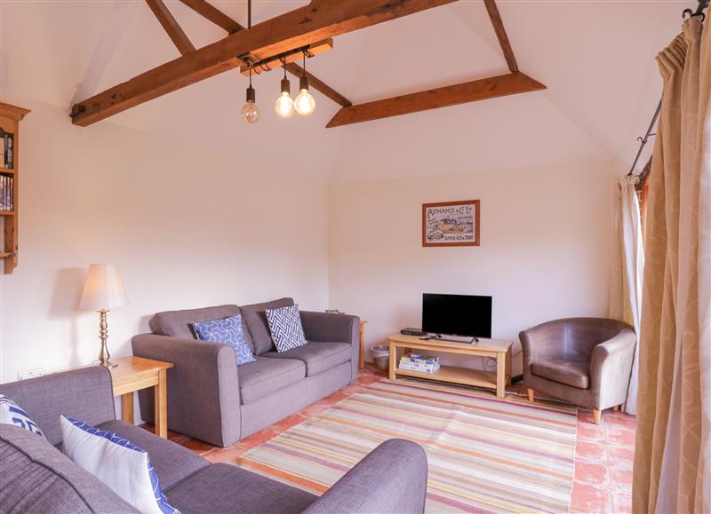 The living room at Avocet Cottage, Dunwich near Westleton