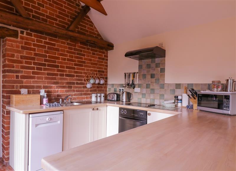 This is the kitchen at Avocet Cottage, Dunwich near Westleton