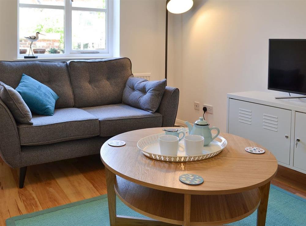 Lovely and comfortable living room at Avocet Cottage in Sheringham, Norfolk