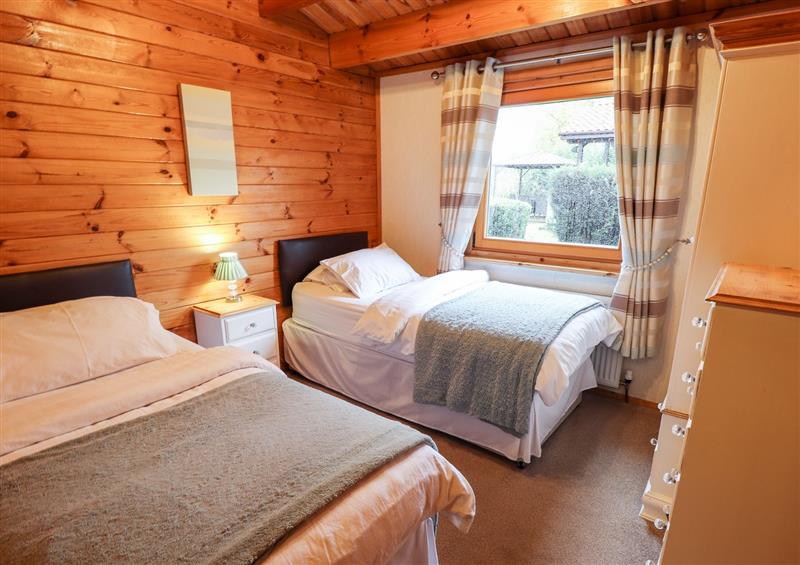 One of the 3 bedrooms at Avocet Lodge, Tattershall Lakes Country Park