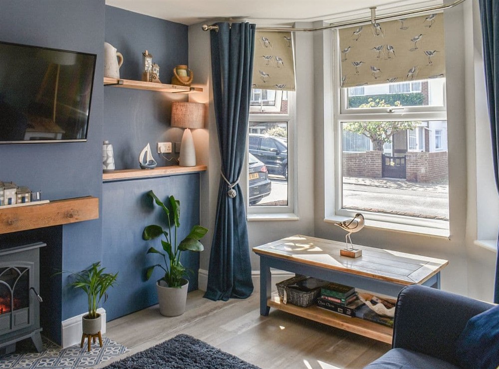 Living room at Avocet in Pakefield, Suffolk