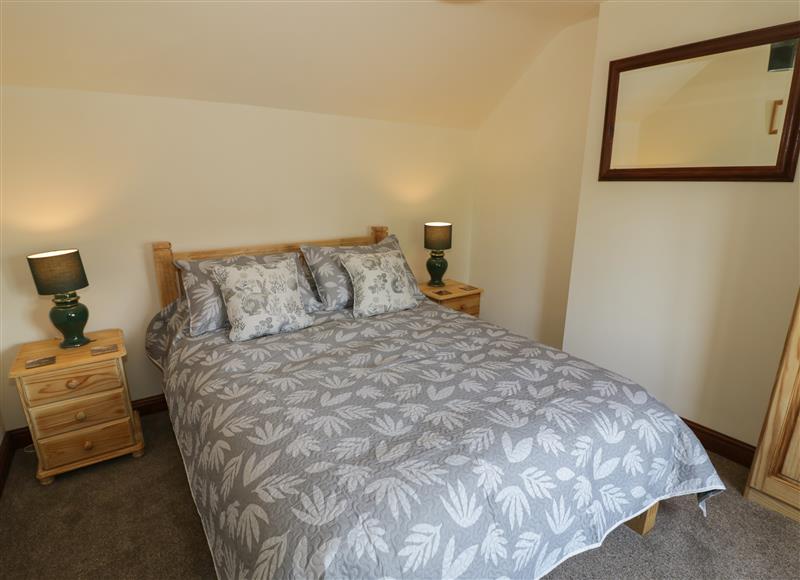 One of the bedrooms at Avoine Cottage, Redmarley near Hartpury