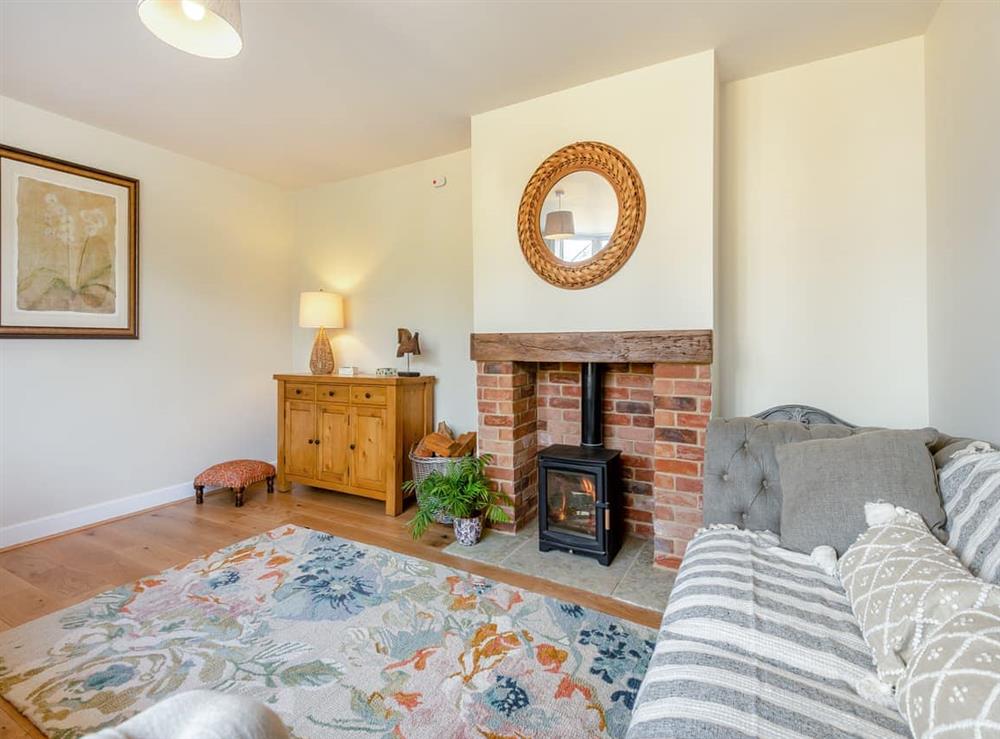 Living room at Avondale in Woodgreen, near Fordingbridge, Hampshire