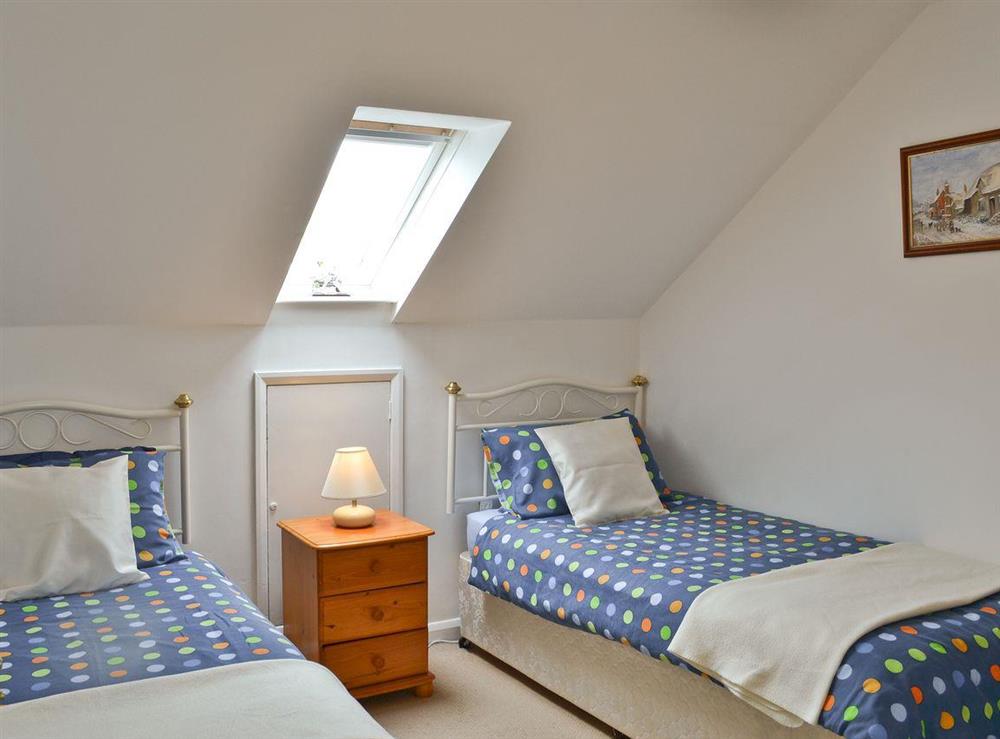 Twin bedroom at Avonlea in Ulrome, near Bridlington, North Humberside