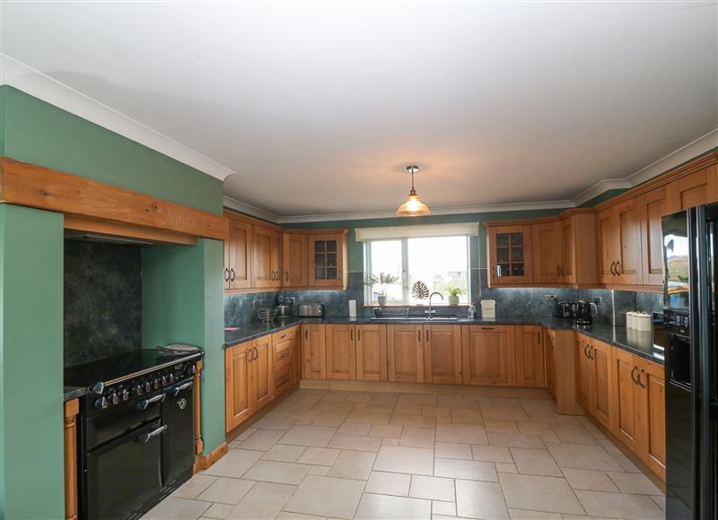 Kitchen at Awel Y Grug, Rhoshirwaun near Aberdaron