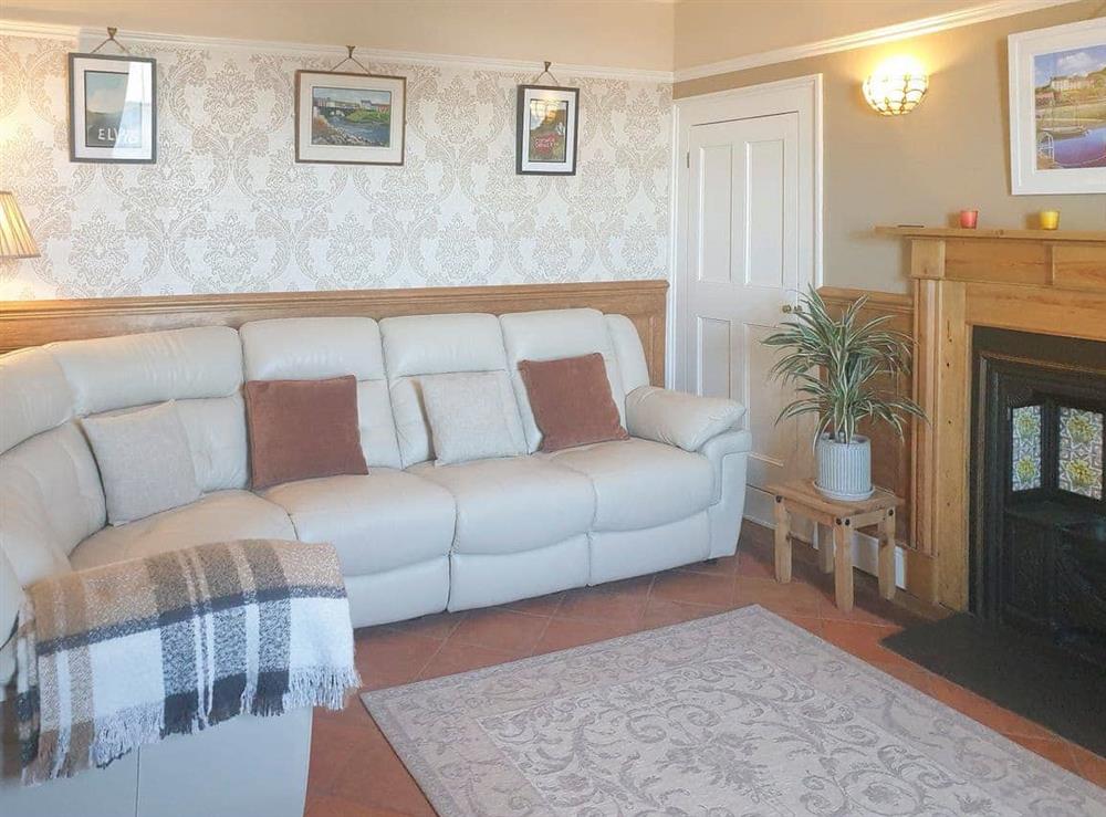 Living room at Awel-Y-Mor in Aberaeron, Cardigan/Ceredigion, Dyfed