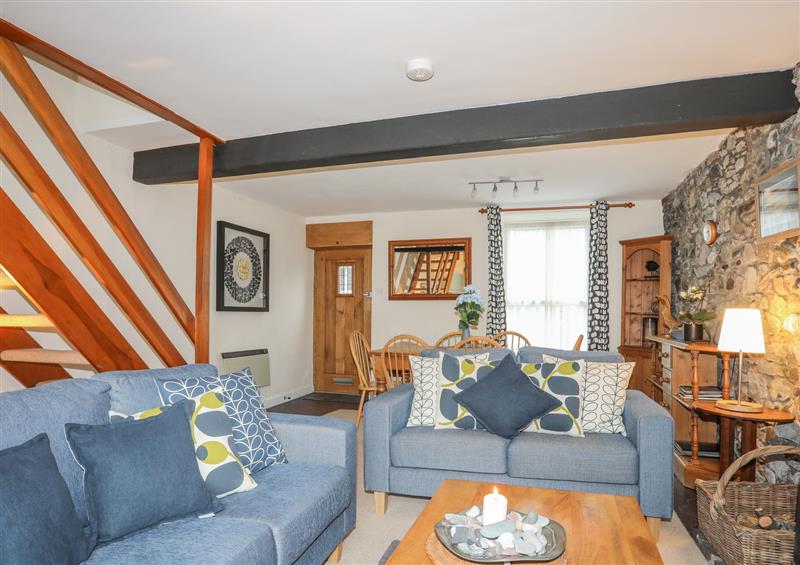 Relax in the living area at Awel Y Mor, Criccieth