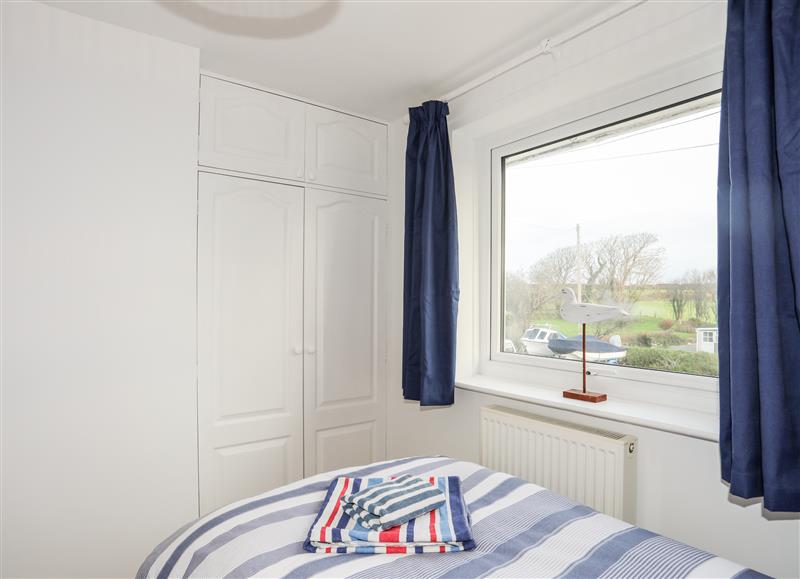 One of the 4 bedrooms at Awel Y Mor, Morfa Nefyn