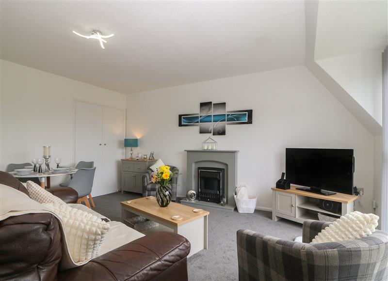 Relax in the living area at Awel-Y-Mor, Trearddur Bay
