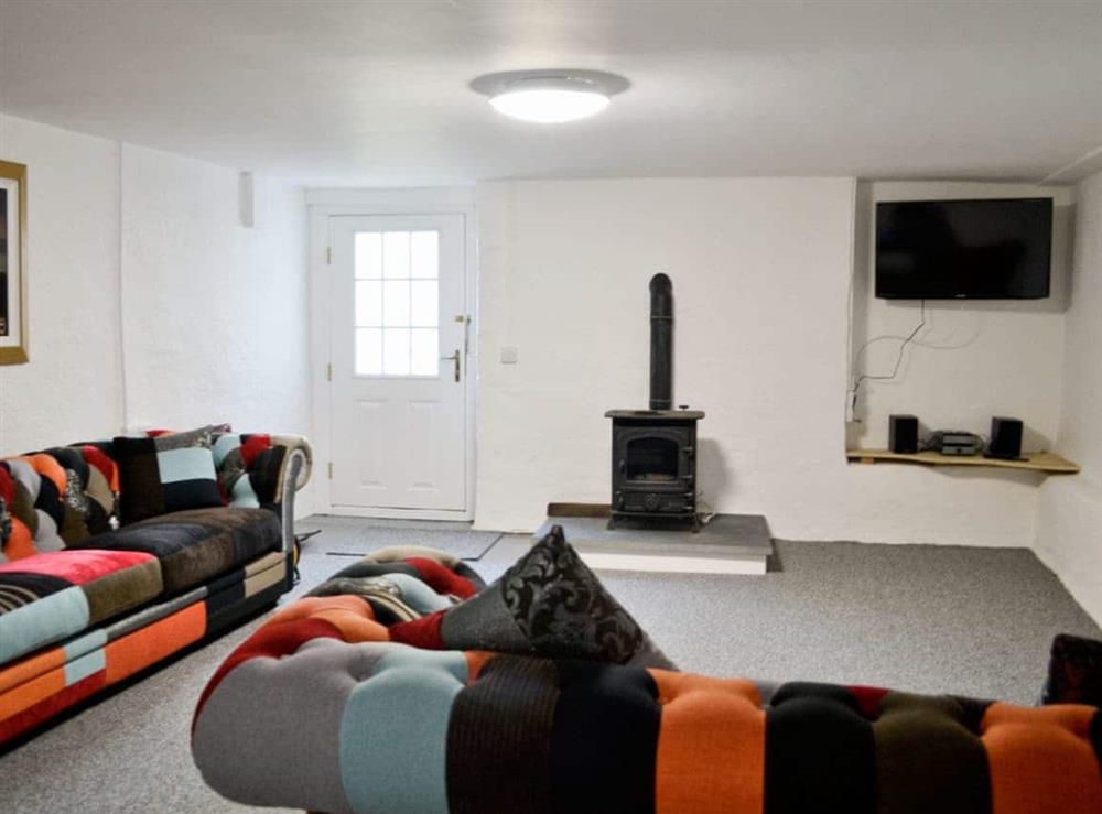Childrens living room with TV at Awelfa in Aberaeron, Dyfed
