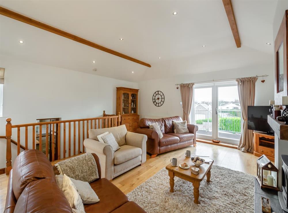 Living room at Awelfryn in Trearddur Bay, Gwynedd