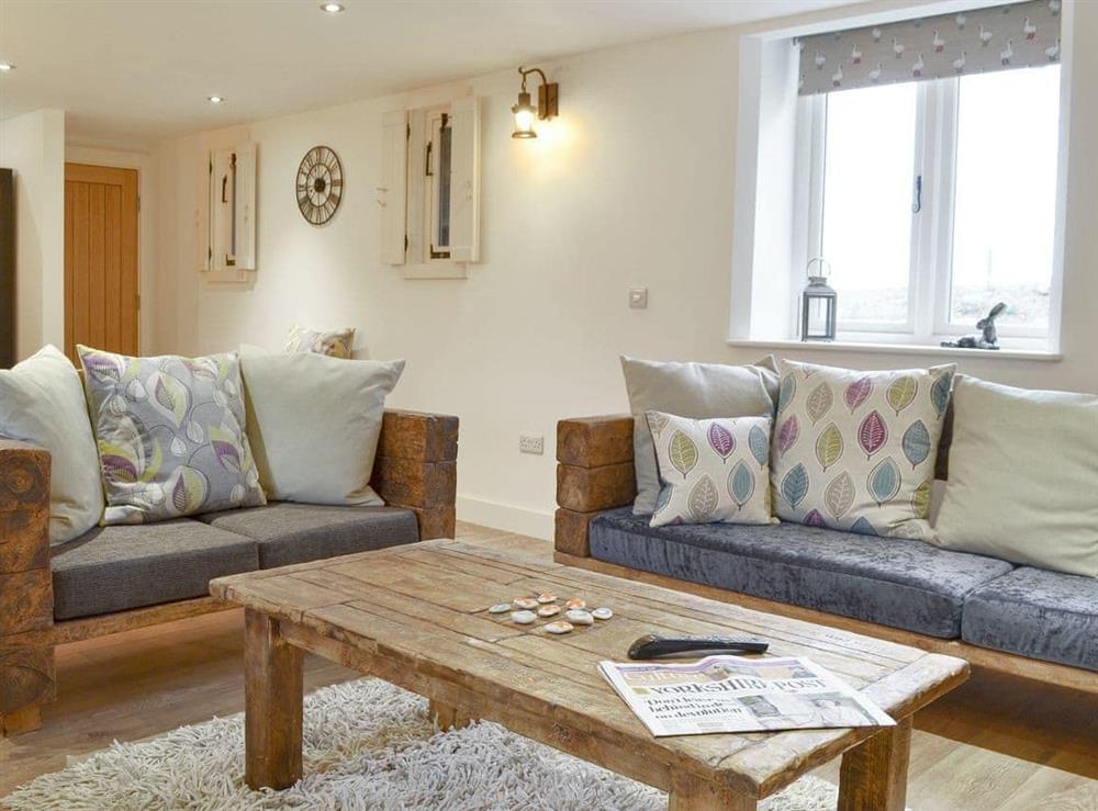 Comfortable living area at Dringhoe Hall Cottages, 
