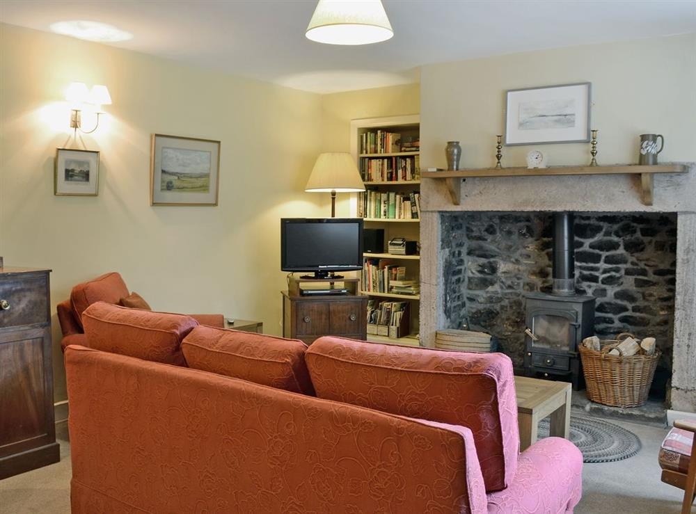 Living room at Aydon Cottage in Corbridge, Northumberland