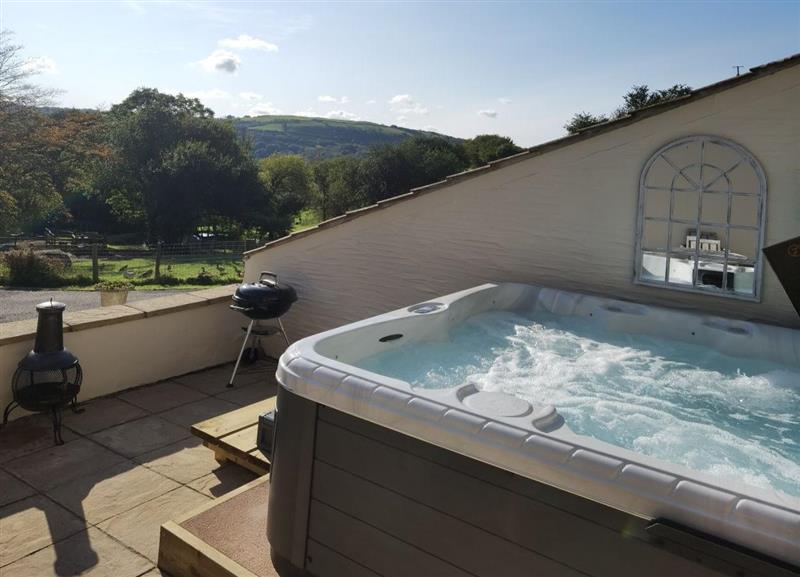 The swimming pool at Aylesbury Cottage Sleeps 4, Combe Martin