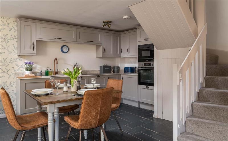 This is the kitchen at Aylesbury Cottage Sleeps 4, Combe Martin