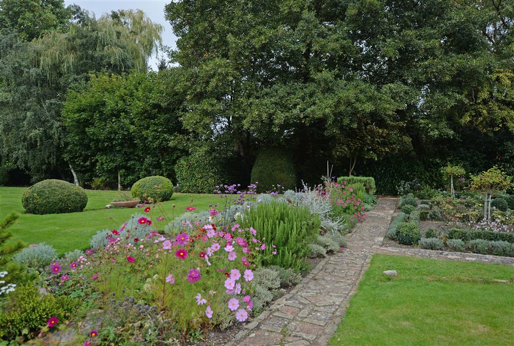 Guests are invited to enjoy the peaceful and stunning communal gardens at Ayres End Studio, Suffolk at Ayres End Studio, Kersey