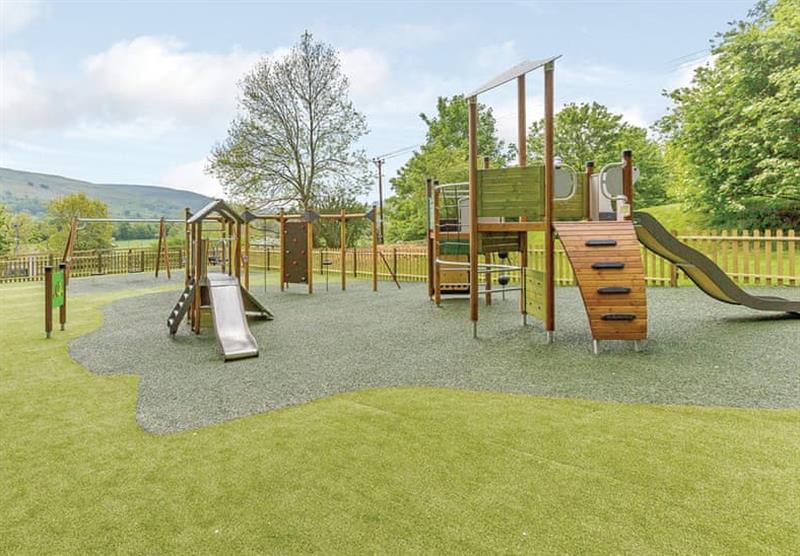 Children’s play area at Aysgarth Lodges in Aysgarth, Leyburn