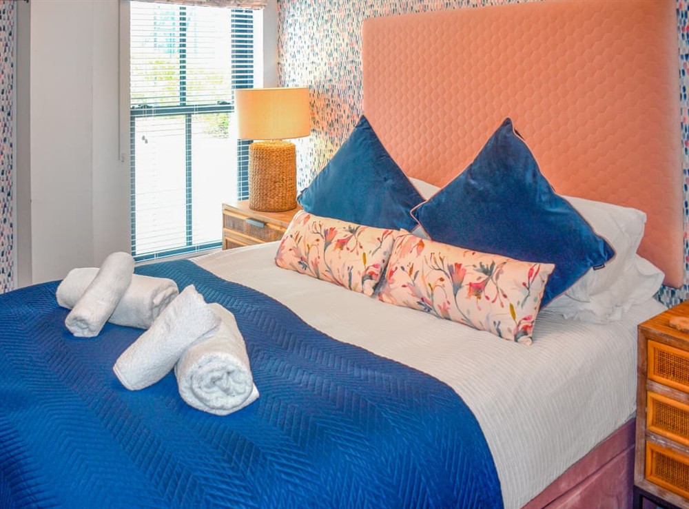 Double bedroom at Azure Bay in Woolacombe, Devon