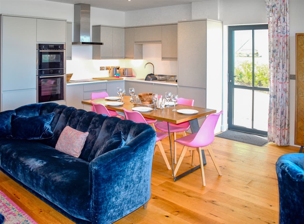 Open plan living space (photo 2) at Azure Bay in Woolacombe, Devon
