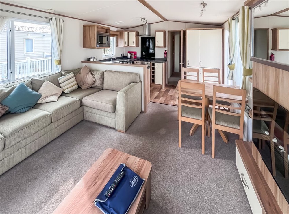 Open plan living space at B42 in Pickering, North Yorkshire