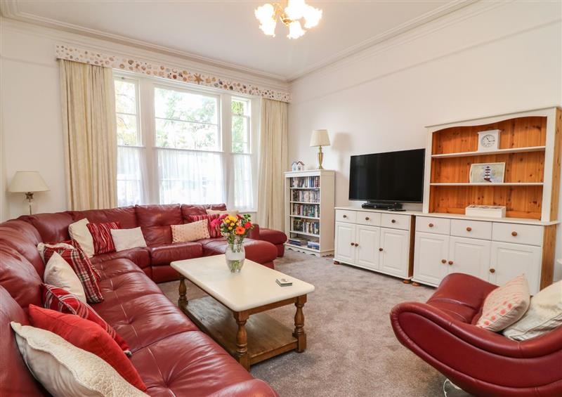 The living room at Babbacombe Hall, Babbacombe