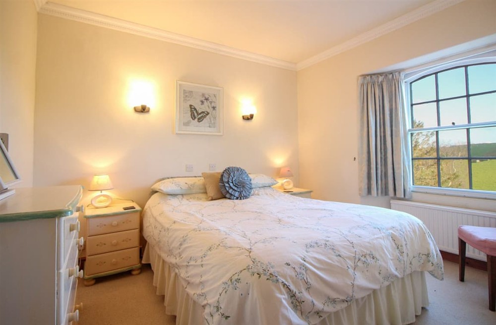 Bedroom at Babblebrook Cottage in Gorran, Cornwall