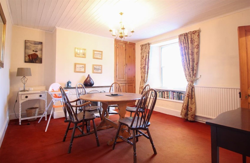 Dining Area at Babblebrook Cottage in Gorran, Cornwall