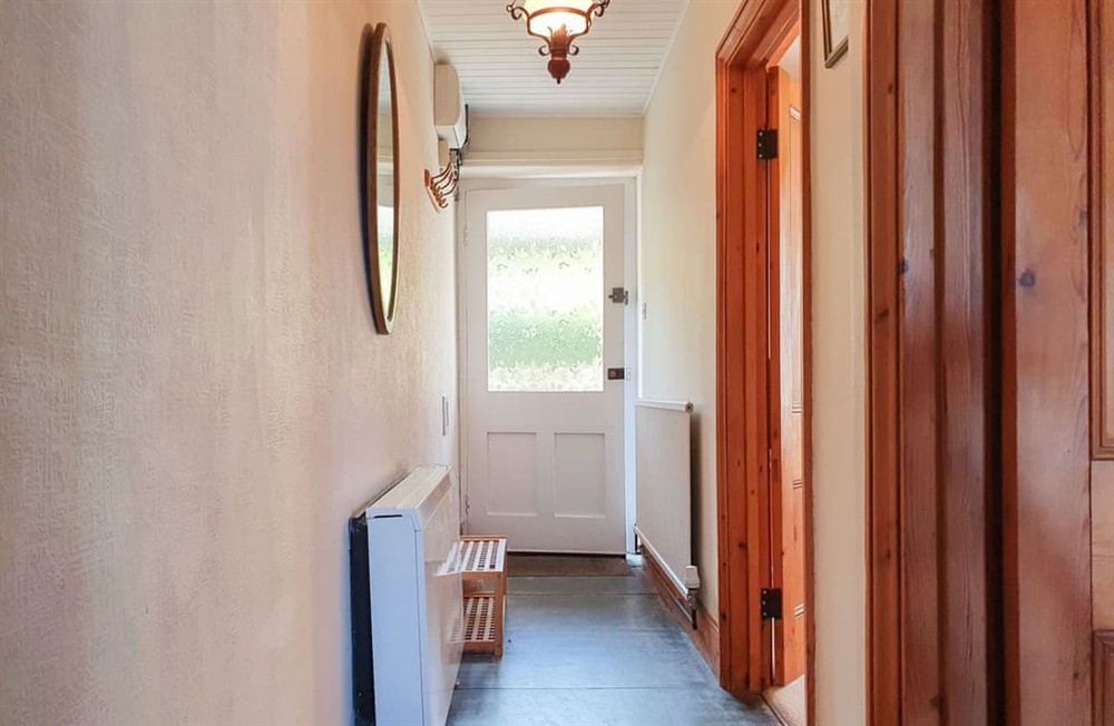 Hallway at Babblebrook Cottage in Gorran, Cornwall