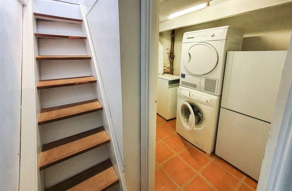 Utility room at Babblebrook Cottage in Gorran, Cornwall